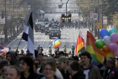 Beogradi nis aktivitetet ne kuader te javes se parades se shumeperfolur gej