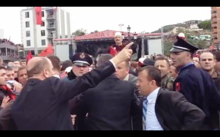 "Shkoni andej nga keni ardhur" i thote polici kaloresit nga Kosova (VIDEO)