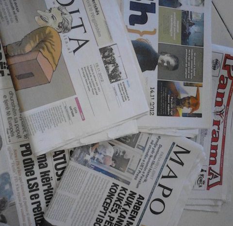 Panorama e Dita, me te lexuarat print, Tema Online, me e klikuara (te gjitha bashke as sa nje gazete e 5 vite me pare)