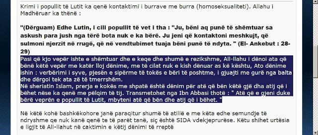 Ja format e vrasjes se gejve dhe lezbikeve, sipas portaleve islamike ne shqip