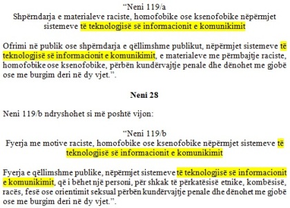Kodi penal nje revolucion ne favor te komunitetit LGBT ne Shqiperi fale propozimeve te Totozanit