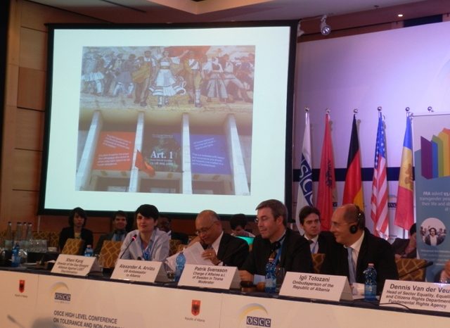 LGBT ne fokus te nje konference te nivelit te larte te OSBE ne Tirane