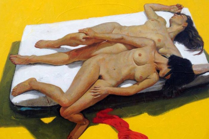 Piktori Artur Muharremi ekspozon "Le Couple" ne Paris