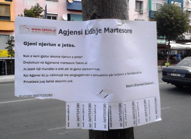 Vetem lek te kesh se ta gjejne edhe burrin edhe gruan (Konkursi i fotos Historia Ime)