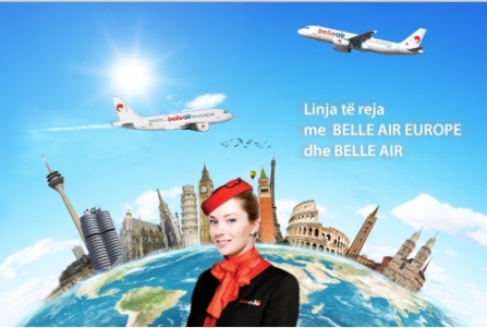 Defekt i avionit te Belle Air, ulje te detyruar