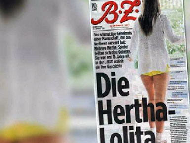 Skandali, lojtaret e Hertha-s seks me minorenen