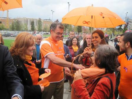 Tirane, nis fushata “16 Dite Kunder Dhunes Ndaj Grave!”
