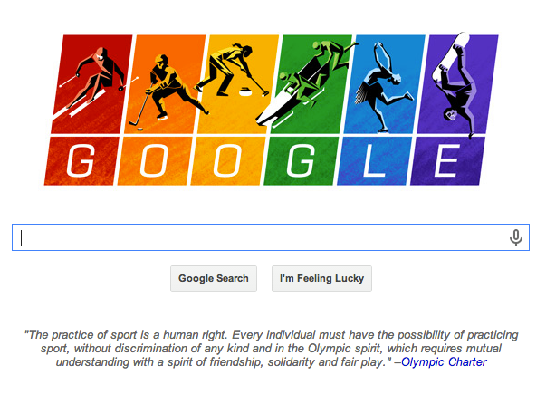 Google me ngjyrat e LGBT