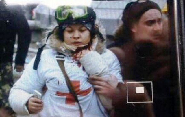 Infermierja ne Ukraine e goditur nga snajperi, shkruan ne Twitter: Po vdes