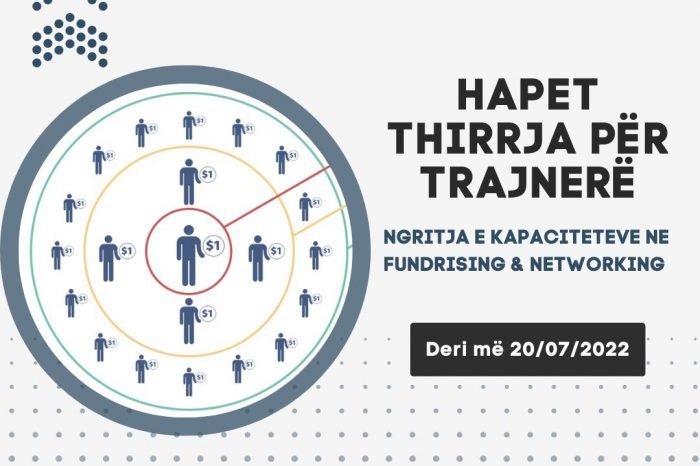 Hapet thirrja për trajnerë mbi fundraising